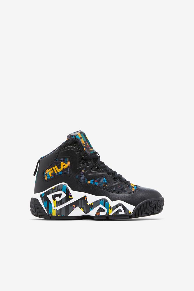 Fila Trainers Kids Black Mb - Ireland 95280-YUZO